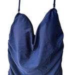 J.Crew factory solid strapless tankini top navy by481 women xxlarge Photo 3