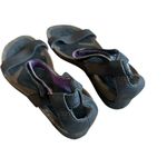 Teva  1002876 Cabrillo Low Wedge Black Sandals Ankle Strap Cork Size 10 Women's Photo 6