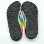 Met 520 Womens Water Shoes Slip On Fabric Rainbow Stripe Colorful 36/37 US 5 Photo 3