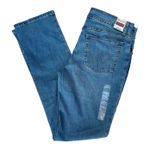 Wrangler New  Straight‎ Leg Jeans Women's 12 32/13 x 34 Medium Wash Denim Classic Photo 0