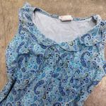 American Vintage Vintage retro y2k paisley coquette floral mini ruffle dress Photo 1