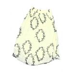 Ganni  Women's Cream and Black Floral Pattern Midi Skirt, Medium Photo 1