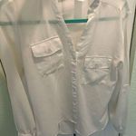 Dizzylizzy White Button up Dress shirt Photo 0