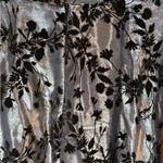 Ronni Nicole Black and Gray Floral A-Line Skirt size.14 NWT Photo 2