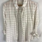 Treasure & Bond  Classic Fit Plaid Button Down Shirt Size Small Photo 0