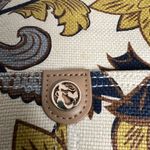 Spartina 449 Linen and Leather Daufskie Island Handbag Multicolor 8.5X3.5X11 Photo 9