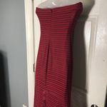 jump apparel long Maxi strapless dress Red Sexy Party Special Occasion Size 9 10 Photo 5