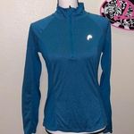 Head  blue 1/2 zip up long sleeve athletic top Photo 0