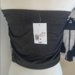 Forever 21  Gold and Black Tube Top Photo 2