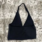Anthropologie Black By  Seamless Halter Rib Vest Size S/M Photo 6