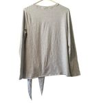 Vineyard Vines  Women‎ Size Medium Top Cotton Blend Long Sleeve Stripe Shirt Knot Photo 1