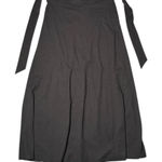 Vintage NYCC Black‎ maxi Skirt back tie Small Black Photo 0