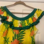 Royal Creations Hawaiian MuuMuu Yellow Floral Women 2x Dress. 2262 Photo 2