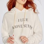 Wildfox Vanilla & Black Live Above Sunset Boulevard Sunset Roadtrip Hoodie XL Photo 5