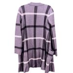Tahari  Plaid Longline Cardigan‎ 1X Photo 1