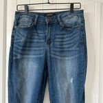 Judy Blue Distressed Relaxed Fit Jeans Medium Wash Denim Size 31 Photo 1