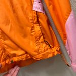 Nike ACG Neon Orange Colorblock Pink Windbreaker Full Zip Jacket Size Medium Photo 4