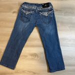 Miss Me  Cuffed Capri Denim Jeans with Embellished Pockets‎ 27 Photo 5