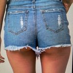 Sky And Sparrow  Distressed Denim Short Photo 1