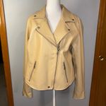 Anthropologie Faux Leather Moto Jacket Photo 3