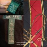 Ralph Lauren VTG 1990'S LAUREN EQUESTRIAN BISHOP SILK & WOOL ZIPPER CARDIGAN (M) Photo 9