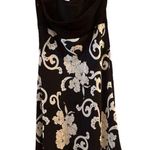 White House | Black Market  Women's Halter Neck Floral Dress Size 8 Black Photo 8