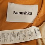 💕NANUSHKA💕 Remi Vegan Leather Blazer Dress ~ Light Brown Medium Photo 15