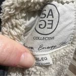 Sage  black and white sherpa Xl jacket Photo 8