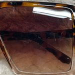 Oversized Brown Square Sunglasses Photo 4