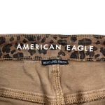 American Eagle Womens Size 6 Leopard Print Super Hi Rise Jegging Skinny Jeans Photo 4