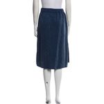 Akris Punto ✨ Polka Dot Navy Knee-Length Sz 12 Skirt✨ Photo 2