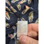 Daniel Rainn Women Feather Popover Blouse Size XL Long Sleeve Lightweight Boho Photo 8