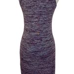 Forever 21 Burgundy heather tank dress size small stretch knit midi length bodycon Photo 2
