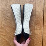 Lands' End  black and cream ballet flats size 10 Photo 1