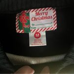 Christmas ugly sweater snow flakes black M Black Size M Photo 8