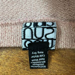 Clara Sun Woo Sweater Top Women Small Peach Pink Oversized Relaxed Asymmetrical Photo 10