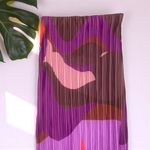 Pretty Little Thing Printed Plisse Pleated Maxi Skirt Photo 7