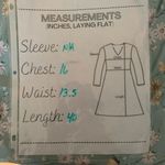 Iris  Teal Green Butter Yellow Floral Cowl Neck Cami Slip Dress Women's Medium Photo 6