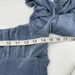 Princess Polly Haleema Long Sleeve Mini Dress Blue Size 8 Square Neck Photo 5