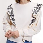 ZARA  frills ruffled sweater‎ Photo 0