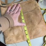 Noonday Collection Adwa fold over crossbody clutch bag small size‎ Tan Photo 10