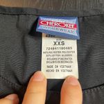 Authentic Cherokee Workwear Cherokee Workwear Black Snap Front Scrub Jacket Lab Coat Women's XXS Photo 1