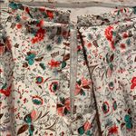 Gap  mini floral full Skirt tucked back zipper Photo 7