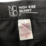 No Boundaries  Juniors Hi Rise Skinny Jeans Stretch Black Size 7 Photo 2