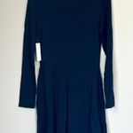 Abound NWT  by Nordstrom Long Sleeve Mini Dress in Navy Blazer - Small Photo 4