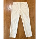 Theory  treeca white crop pants size 4 Photo 2