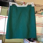 Pretty Little Thing  Mini Green Skirt Women Size 4 Photo 1