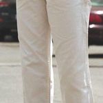 Brandy Melville White Cargo Pant Photo 0