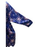 Morgan Lane X Floral Robe Blue One Size Photo 7