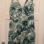 H&M Palm Leaf Print Cocktail Dress Photo 0